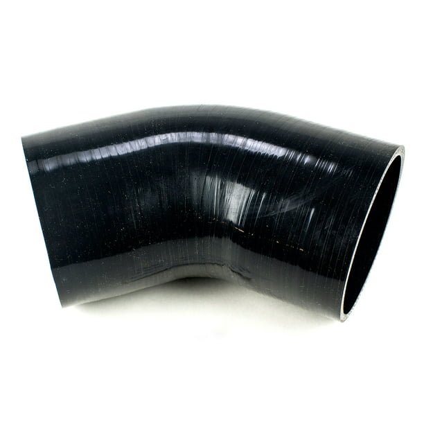Details about   Black For 2" To 2" 50mm/50mm 45 Degree Elbow Silicone Intercooler Coupler Hose